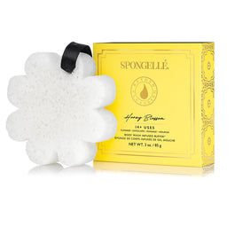 Spongelle Boxed Flower gąbka nasączona mydłem do mycia ciała Honey Blossom