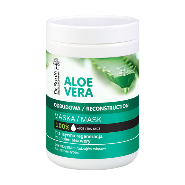 Dr. Sante Aloe Vera Mask maska odbudowująca do wszystkich rodzajów włosów 1000ml