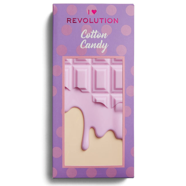 Makeup Revolution I Heart Revolution Chocolate Eyeshadow Palette paleta cieni do powiek Cotton Candy 18g