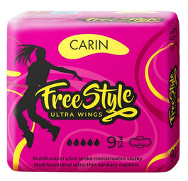 Carin Freestyle Ultra Wings podpaski higieniczne 9szt