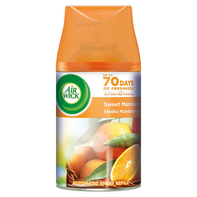 Air Wick Freshmatic wkład do automatycznego odświeżacza powietrza Słodka Mandarynka 250ml