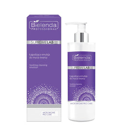 Bielenda Professional SupremeLab Microbiome Pro Care łagodząca emulsja do mycia twarzy 175g