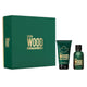 Dsquared2 Green Wood Pour Homme zestaw woda toaletowa spray 100ml + żel pod prysznic 150ml