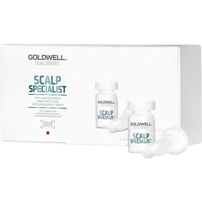 Goldwell Dualsenses Scalp Specialist Anti-Hair Loss serum w ampułkach do włosów cienkich ze skłonnością do wypadania 8x6ml