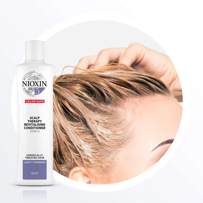 NIOXIN System 5 zestaw szampon do włosów 150ml + odżywka do włosów 150ml + kuracja do włosów 50ml