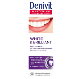 Denivit White & Brilliant Toothpaste pasta do zębów do codziennego stosowania 50ml