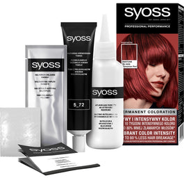 Syoss Permanent Coloration Pantone farba do włosów trwale koloryzująca 5-72 Wulkaniczna Czerwień Pompei