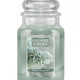 Country Candle Duża świeca zapachowa z dwoma knotami Frosty Branches 652g