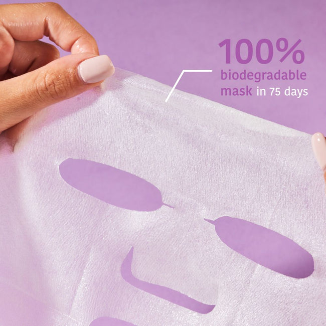 IROHA nature Wrinkle Filler & Anti-Age Tissue Face & Neck Mask przeciwzmarszczkowa maska w płachcie na twarz i szyję z kwasem hialuronowym 30ml