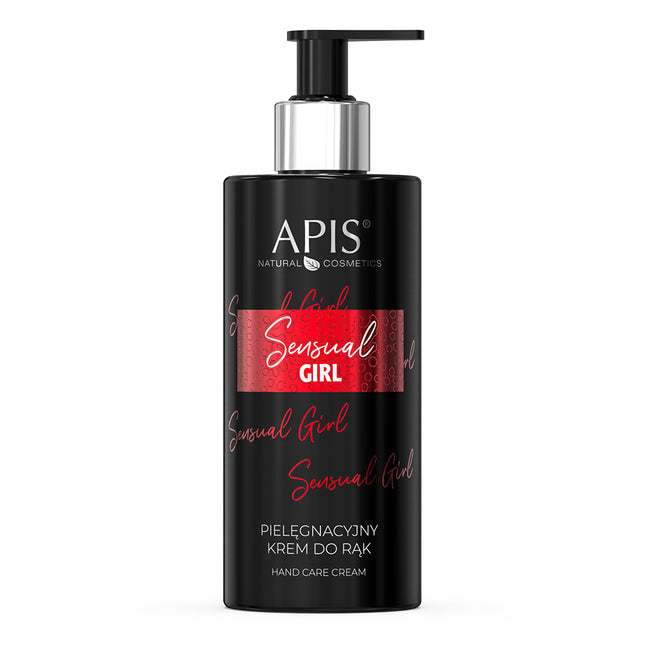 APIS Sensual Girl zestaw nawilżający balsam do ciała 300ml + pielęgnacyjny krem do rąk 300ml