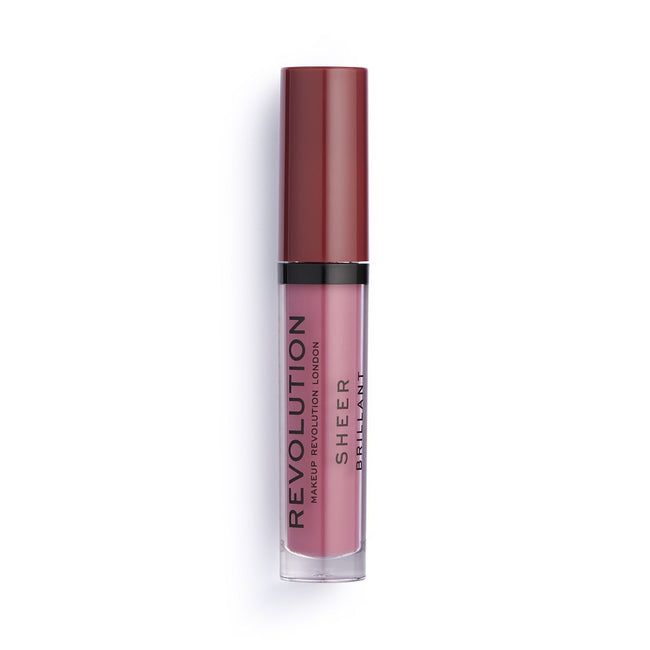 Makeup Revolution Sheer Brillant pomadka do ust w płynie Dollhouse 116 4.6ml