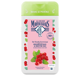 Le Petit Marseillais Aromatyczny żel pod prysznic z BIO czerwonej porzeczki i BIO mięty 250ml