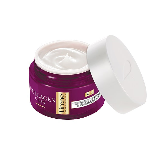 Lirene Collagen Glow przeciwzmarszczkowy krem wygładzający 50+ 50ml