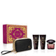 Versace Crystal Noir zestaw woda toaletowa spray 90ml + żel pod prysznic 100ml + balsam do ciała 100ml + kosmetyczka