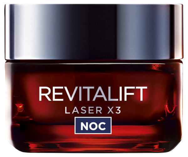 L'Oreal Paris Revitalift Laser X3 krem anti-aging o potrójnym działaniu na noc 50ml