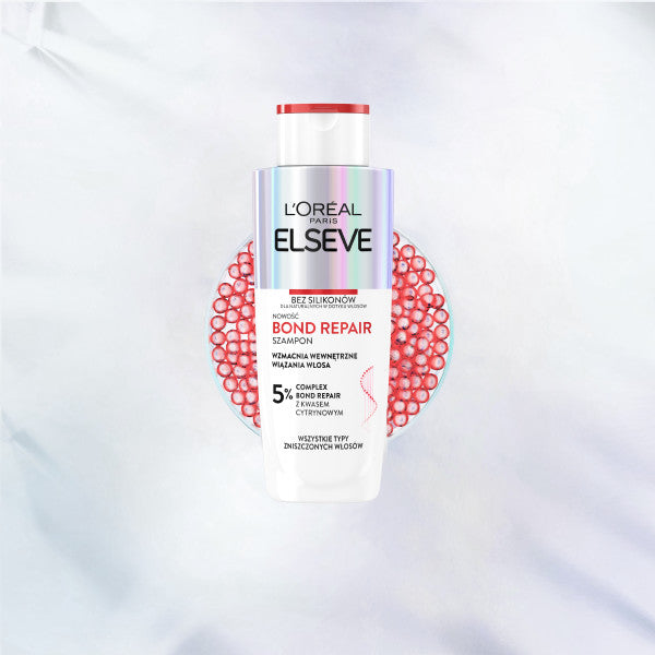 L'Oreal Paris Elseve Bond Repair szampon wzmacniający wewnętrzne wiązania włosa 200ml