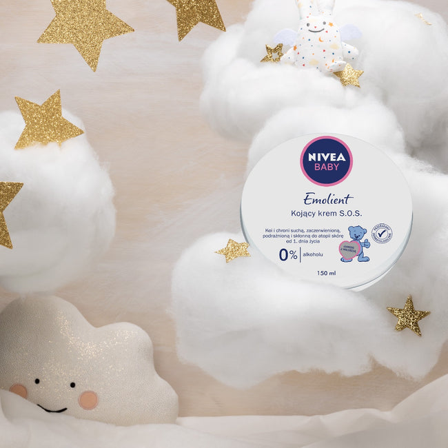 Nivea Baby Emolient kojący krem S.O.S dla dzieci 150ml