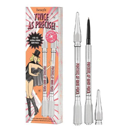 Benefit Twice As Precise! My Brow Pencil Duo Travel Set zestaw kredka do brwi 3 Warm Light Brown 2x0.08g