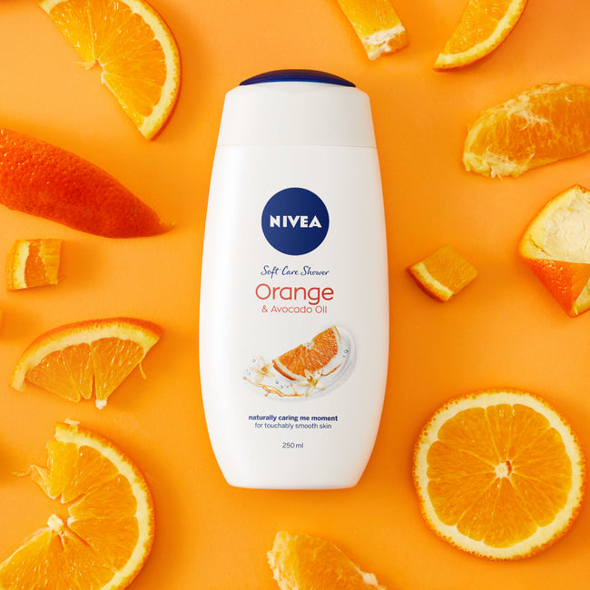 Nivea Orange & Avocado Oil Care Shower pielęgnujący żel pod prysznic 750ml