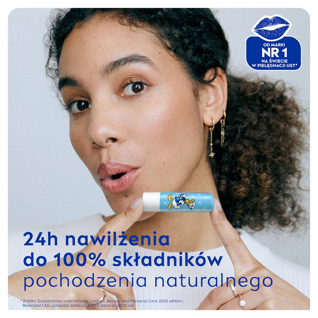 Nivea Donald Duck Disney Edition pielęgnująca pomadka do ust 4.8g
