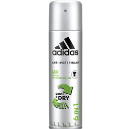 Adidas 6in1 Cool & Dry antyperspirant spray 200ml