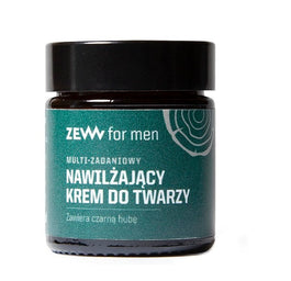 Zew For Men Multi-zadaniowy nawilżający krem do twarzy z czarną hubą 30ml