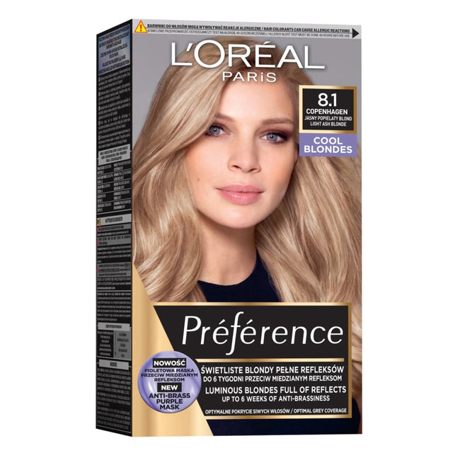 L'Oreal Paris Preference farba do włosów 8.1 Copenhague
