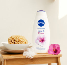 Nivea Shower & Bath płyn do kąpieli i żel pod prysznic 2w1 Care&Relax 750ml