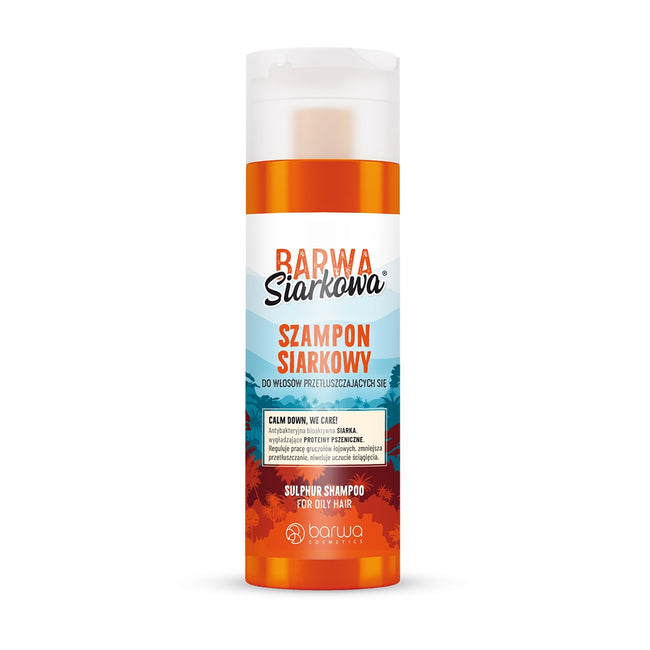Barwa Szampon siarkowy do włosów przetłuszczających się 180ml