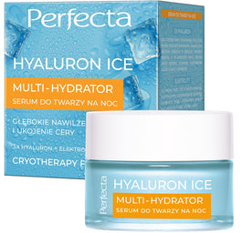Perfecta Hyaluron Ice Multi-Hydrator serum do twarzy na noc 50ml