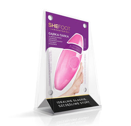 SHEFOOT Gąbka-tarka do bezpiecznego usuwania zrogowaciałego i suchego naskórka