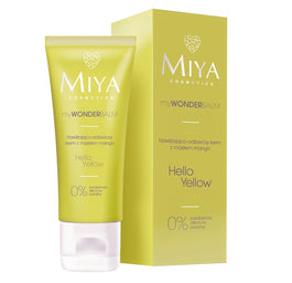 Miya Cosmetics My Wonder Balm Hello Yellow nawilżająco-odżywczy krem do twarzy z masłem mango 75ml