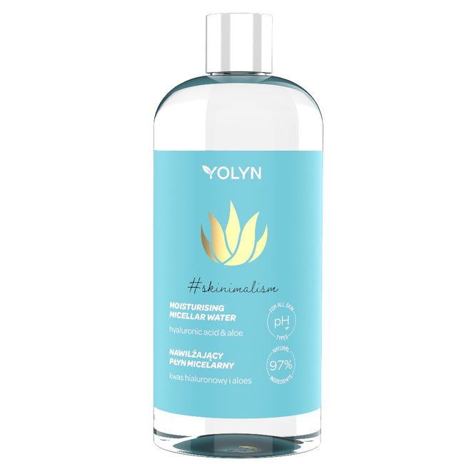 Yolyn #CleanBeauty nawilżający płyn micelarny 500ml