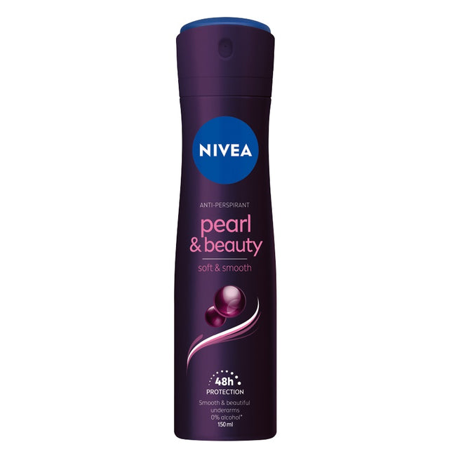 Nivea Beauty Touch zestaw Fresh Blends Banan i Acai żel pod prysznic 300ml + Pearl & Beauty Black Pearl antyperspirant spray 150ml + Blackberry Shine pomadka do ust 4.8g