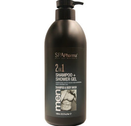 Spa Pharma Men 2in1 Shampoo + Shower Gel szampon i żel pod prysznic 1000ml