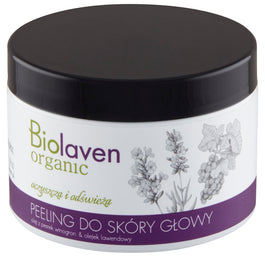 Biolaven Odświeżający peeling do skóry głowy Olej z Pestek Winogron & Olejek Lawendowy 150ml
