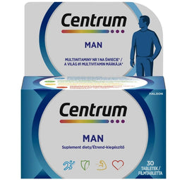 Centrum Man multiwitaminy dla mężczyzn suplement diety 30 tabletek