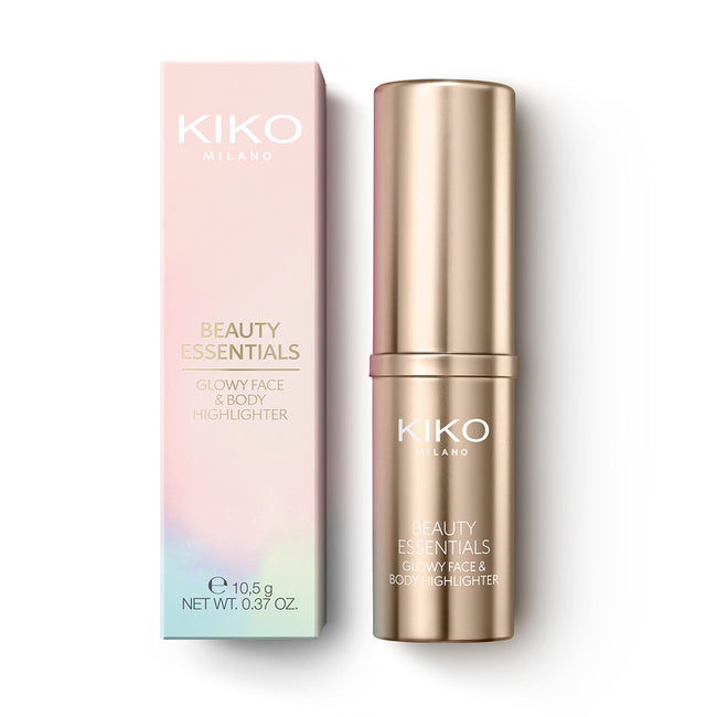 KIKO Milano Beauty Essentials Glowy Face & Body Highlighter rozświetlający sztyft do twarzy i ciała o metalicznym wykończeniu 03 Bliding Vibes 10.5g