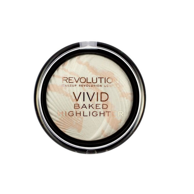Makeup Revolution Vivid Baked Highlighter rozświetlacz Matte Light 7.5g