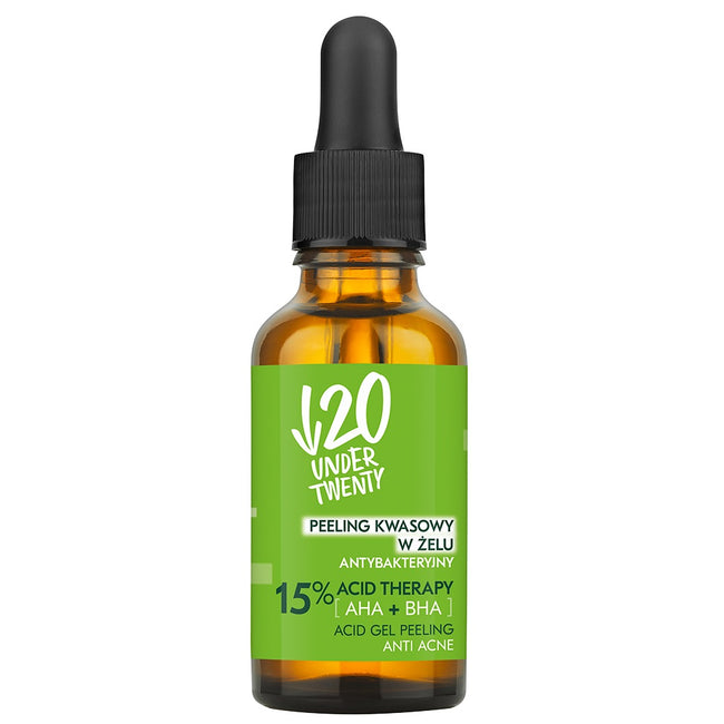 Under Twenty Anti Acne peeling kwasowy w żelu 30ml