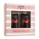 APIS Sensual Girl zestaw zmysłowy żel do mycia ciała 300ml + nawilżający balsam do ciała 300ml