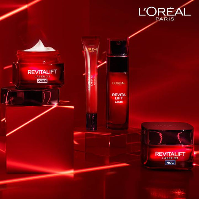 L'Oreal Paris Revitalift Laser X3 przeciwzmarszczkowa maska w płachcie o potrójnym działaniu 28g