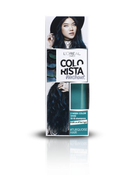 L'Oreal Paris Colorista Washout zmywalna farba do włosów #TURQUOISEHAIR
