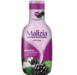 Malizia Bath Foam płyn do kąpieli Jeżyna i Piżmo 1000ml