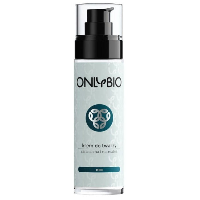 OnlyBio Krem do twarzy na noc cera sucha i normalna 50ml