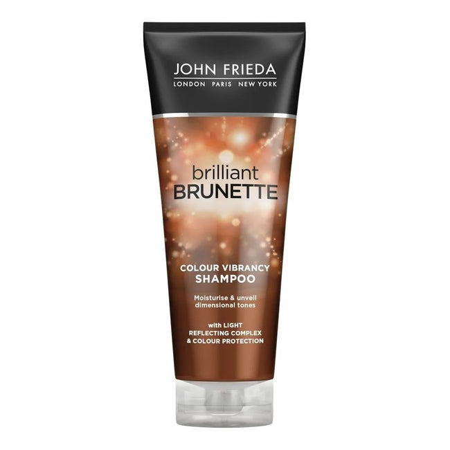 John Frieda Brilliant Brunette Colour Vibrancy Shampoo szampon ożywiający kolor ciemnych włosów 250ml