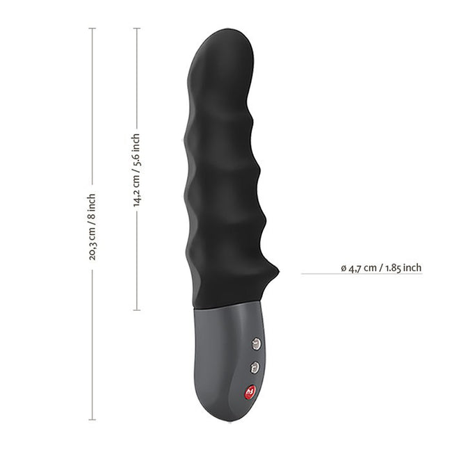 FUN FACTORY Stronic Surf pulsator łechtaczkowy Czarny