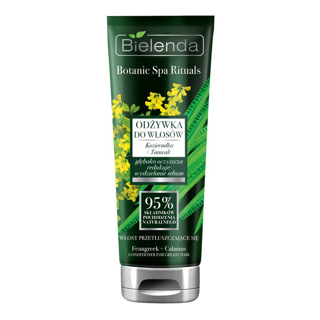 Bielenda Botanic Spa Rituals odżywka do włosów przetłuszczających się Kozieradka + Tatarak 250ml