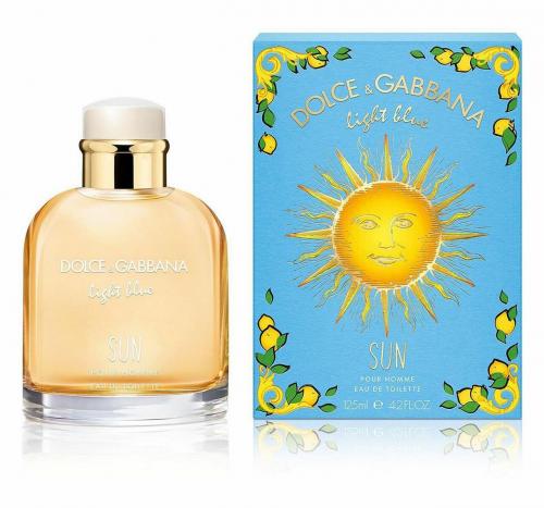 Dolce & Gabbana Light Blue Sun Pour Homme woda toaletowa spray 125ml