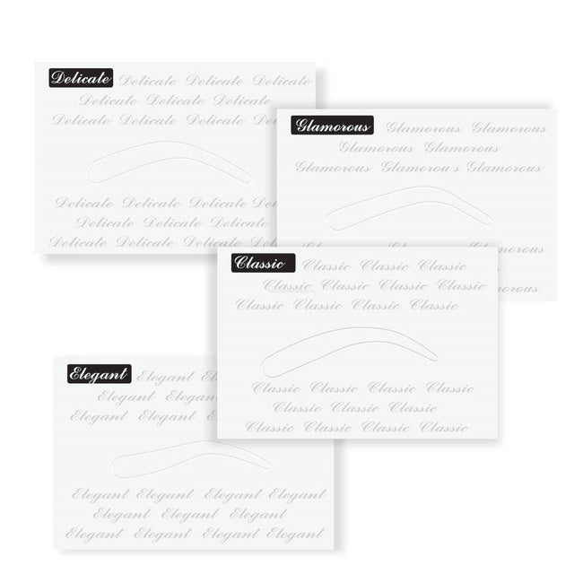 Ardell Brow Perfection Stencils szablony do brwi 4szt